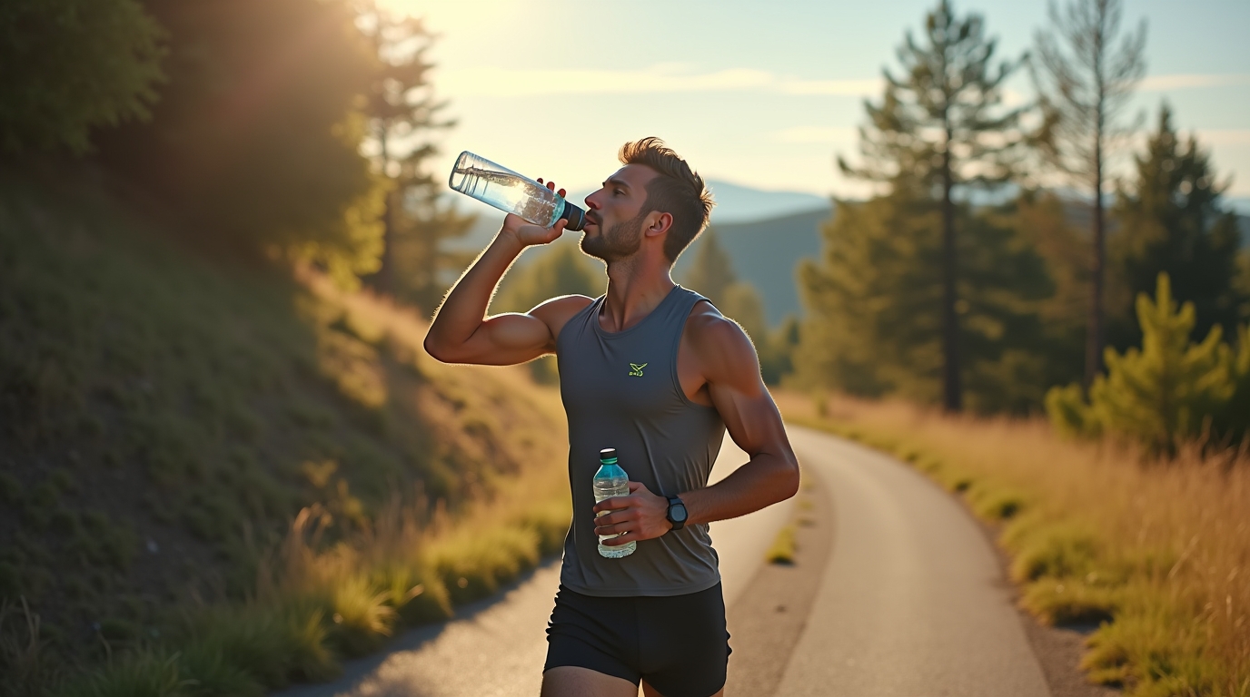 l'hydratation pendant l'entraînement d'endurance