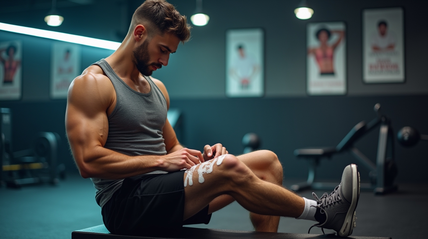 récupération après une blessure sportive