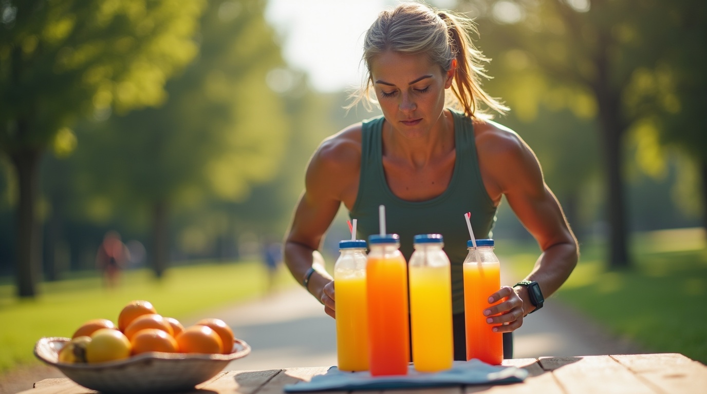 électrolytes et la récupération sportive